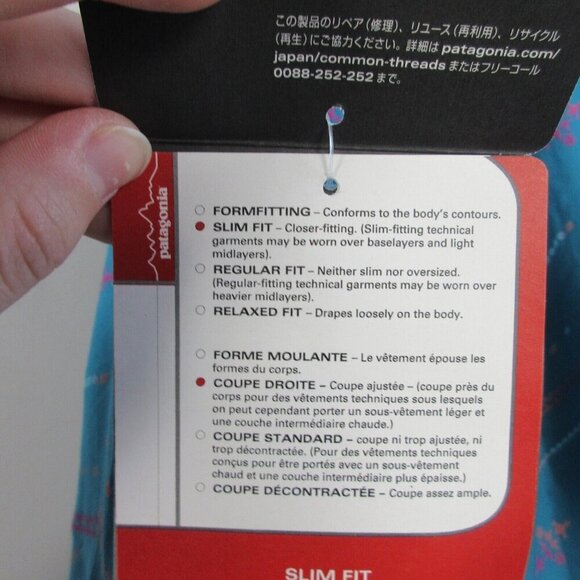 Patagonia Spright Dress Women M Blue Slim Fit Tank Mini Sleeveless Racerback 178 - Picture 6 of 10